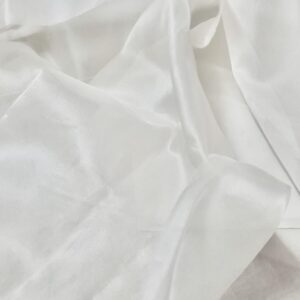 Pure Organza de soie Tissé main Collection blanc de blanc Tohora fine silk