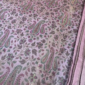 Tanchoi Benares en soie de murier avec motifs paisley méthode Benares | Tohora