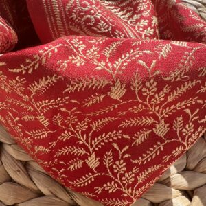 Carré Précieux 55 – Brin de Sagesse Rouge | Tohora
